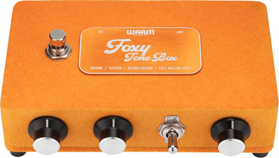 Фаз педал за гитара Warm Audio WA FTB Foxy Tone Box, ефект octave up, портокалов