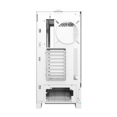 Kuti kompjuteri DarkFlash DY451L, ATX MIDI Tower, xham i temperuar, e bardhë