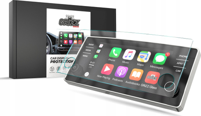 Заштитен филм за екран GRIZZ MatteScreen за Skoda Scala 8\", против отпечатоци од прсти, мат