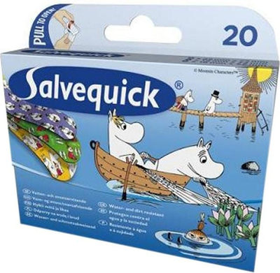 Лепливи фластери за деца Soraya Salveq Kids, шарени мотиви, мешани големини