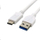 Kabllo C-Tech USB A - USB C, 1m, e bardhë