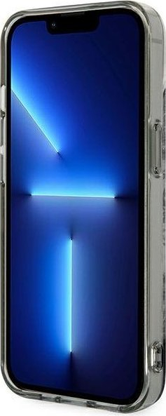 Mbulesë telefoni Guess Porcelain Collection për iPhone 14 Plus 6.7", hardcase, gri