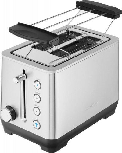 Тостер Кетлер TS 4013, 1000W, не’рѓосувачки челик, сребрен