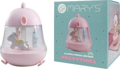 Dritë nate Marys Music Box, LED, RGB, e bardhë