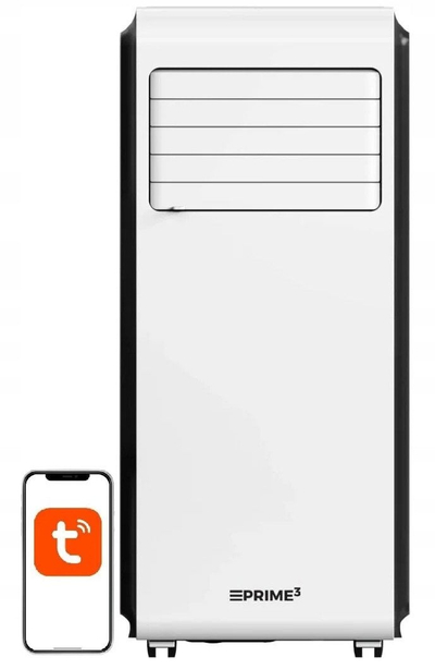 Kondicioner portativ PRIME3 SAC51, 2.6 kW, kontroll me smartphone, i bardhë e zi