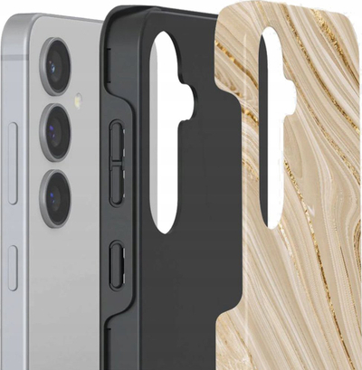 Kapak telefoni Burga Tough Case Full Glam për Samsung Galaxy S24 Plus, dy shtresa, shumëngjyrësh