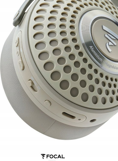 Kufje wireless Focal FOAHALNOMB0G500 Dune, me ANC, me mikrofon, bezhë