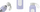 Shishe uji qelqi Wessper B1 Borosilicate, 0.5L, motivuese, Lavender