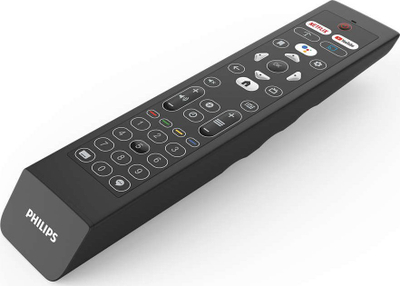 Telekomandë Philips 22AV2226A/00, RF pa kabllo, me Google Assistant, e zezë