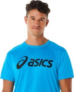 Bluzë sportive Asics Core Top 2011C334, për burra, material poliestër, blu e kaltër