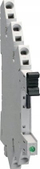 Prizë relé Lovato Electric HR1XS024S, kontroll 12–24VAC/DC, terminale me susta, gri