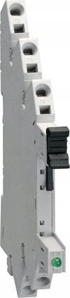 Prizë relé Lovato Electric HR1XS024S, kontroll 12–24VAC/DC, terminale me susta, gri