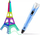 Stilolaps 3D Spin Master FUS3DPENBL, filamente PLA dhe ABS, ekran LCD, blu