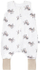 Вреќа за спиење за бебе PULP Muslin All-Year, 1.75 TOG, 1-2.5 години, со нозе, бела Happy Zebra