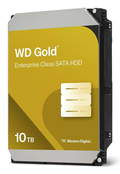 Hard disk i brendshëm Western Digital WD Gold WD103KRYZ, 10TB, 7200rpm, 3.5", SATA