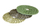 Диск за влажно брусење со дијамант 100mm, гранулација 400, со велкро
