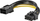 Akasa AK-CB052 - power adapter - 6 pin PCIe power to 8 pin PCIe power - 10 cm
