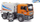 Lodër kamion pastrues rrugësh Bruder MAN TGS, 1:16, 47 × 19 × 23 cm, i verdhë