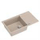 Lavabo kuzhine Quadron Evan 136XL, 1 kazan, 86x50 cm, bezhë