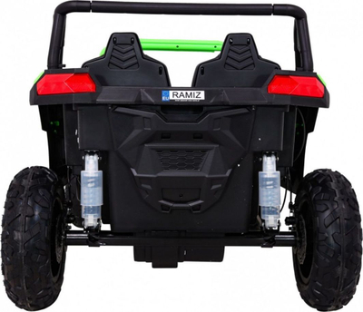 Makinë lodër me rrymë Buggy ATV Strong Green, 24V, me 2 ulëse, jeshile