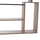 Raft Shay 85×22×140 cm (HM8768.02), gri