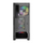 Kutia PC Gembird Fornax 900 ARGB, MIDI Tower ATX, 4 ventilatorë ARGB, e zezë