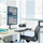 Krah monitori Fellowes Professional Series Freestanding Dual, 32", i zi