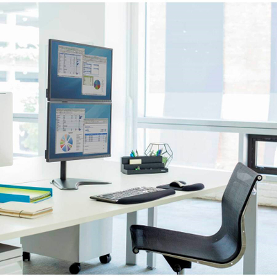 Krah monitori Fellowes Professional Series Freestanding Dual, 32", i zi