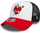 Kapele New Era Womens Rhinestone Red A Frame Trucker, snapback, e kuqe