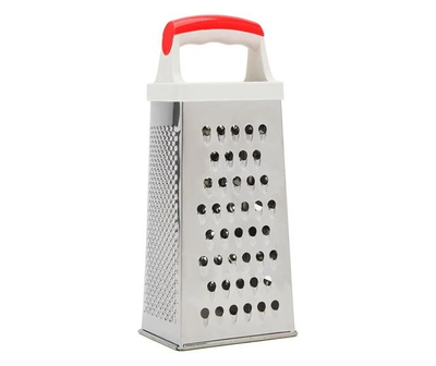 Rrallëse inox me 4 anë Vanora Home, 21cm, argjendtë
