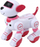 Lodër qen robotik Lean Toys Smart Robot Dog, me pult, interaktive, e bardhë me rozë