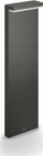 Shtyllë drite oborri Philips BUSTAN, LED 3.8W, IP44, antracit