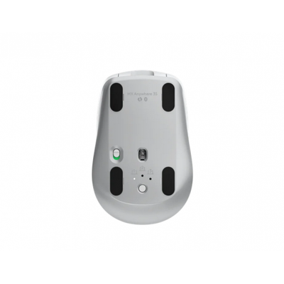 Maus pa tel Logitech MX Anywhere 3S, Bluetooth, gri e çelët