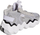 Atlete basketbolli Adidas Exhibit B Wmns Mid GY8983, për goca, gri
