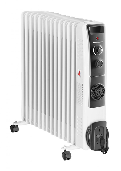 Ngrohës me vaj Heinner HOH-YV13BK, 13 elementë, 2500W, me ventilator turbo