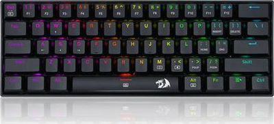 Tastierë Redragon K630 DragonBorn, US, e kuqe