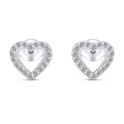 Vathë Brilio Silver Hearts EA355W