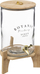 Dispenser pije Secret de Gourmet Botanic Factory, 8L, xham i tejdukshëm, bazë bambuje