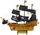 Figurë anije piratësh LEAN Toys Collector Model Ship, për zbukurim, për koleksionistë, me shumë ngjyra
