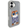 Futrollë Nimmy Glasses Cool Cat për iPhone 16 6.1", TPU PC, gri