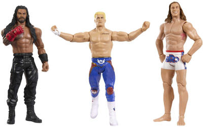 Figurë koleksionuese WWE Top Picks, 15 cm, me shumë lëvizje, shumëngjyrëshe