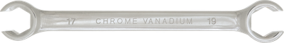 Çelës gjysmë unazor NEO 09-151, 15 x 17mm, çelik krom vanadium, argjendtë
