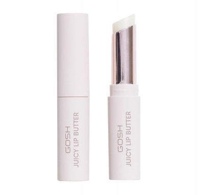 Balsam buzësh GOSH Juicy Lip Butter 001 Sparkling Champagne, 20g, ngjyrë shampanjë