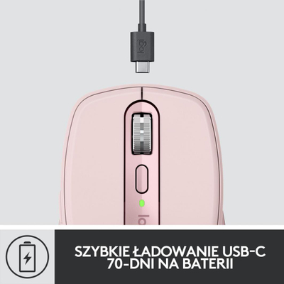Maus Wireless Logitech MX Anywhere 3 (910-005990), rozë