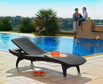 Set lezheresh kopshti Keter Pacific, të jashtme, të rregullueshme, grafit