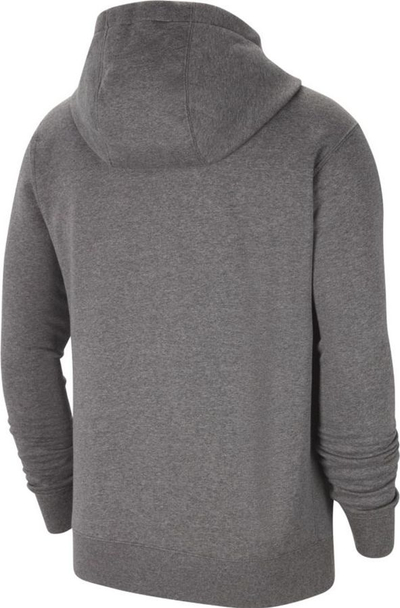 Bluzë me kapuç Nike Park 20 Fleece Junior, me zinxhir të plotë, për kalamaj, gri
