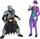 Figura aksioni DC Batman Adventures Batman kundër Joker, set me 2 copa, 30 cm, shumëngjyrëshe