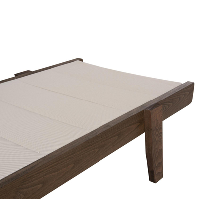 Karrige plazhi Milos prej hiri 204x65x92,5Hcm (HM10685.01)