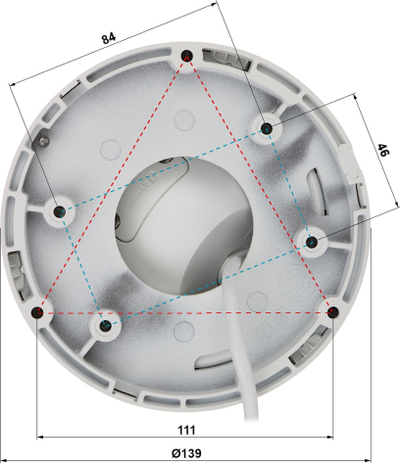 Kamerë sigurie IP Hikvision DS-2CD2347G2H-LIU, 4MP, ColorVu, e bardhë