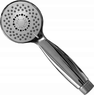 Kokë dushi Douceur d'intérieur HYDRO, kursim uji, Ø8 cm, argjendtë